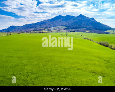 Landscape of the Roman countryside in italy Stock Photo
