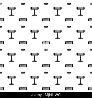Ufo heater pattern vector seamless Stock Vector