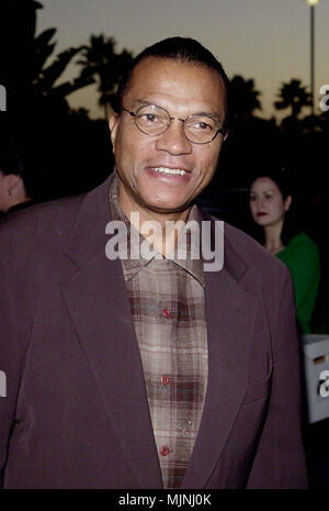 10 Oct 2000, Los Angeles, California, USA --- Billy Dee Williams at 'The Ladies Man' premiere. 10.10.00-Los Angeles, CA --- ' Tsuni / - 'Billy Dee Williams Billy Dee Williams Stock Photo