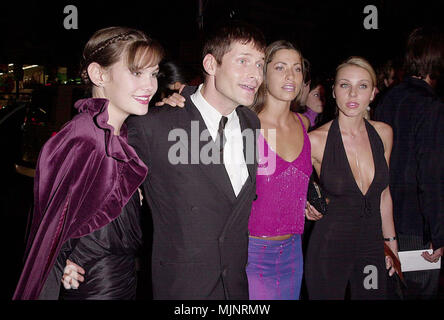 22 Oct 2000, Los Angeles, California, USA --- Original caption: Charlie's Angels Premiere was held at the Chinese Theatre on Hollywood Blvd in Los Angeles. --- ' Tsuni / USA 'Crispin Glover with Family Crispin Glover with Family inquiry tsuni@Gamma-USA.com Stock Photo