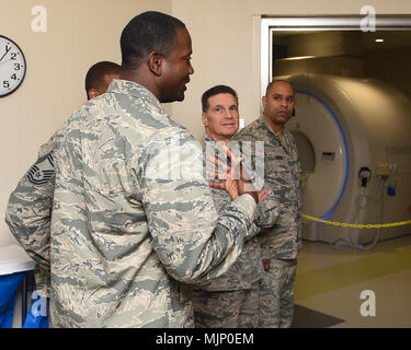 Air Force medical personnel of the 633rd Medical Operations Squadron ...