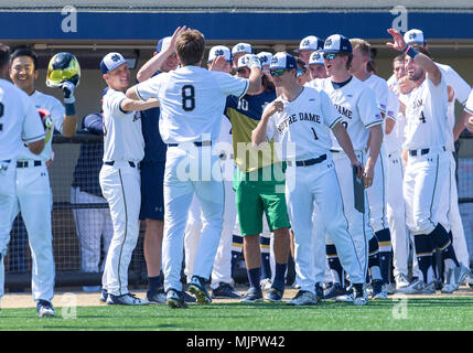 Panthers Leave Seven On Base as They Fall to Notre Dame, 8-1