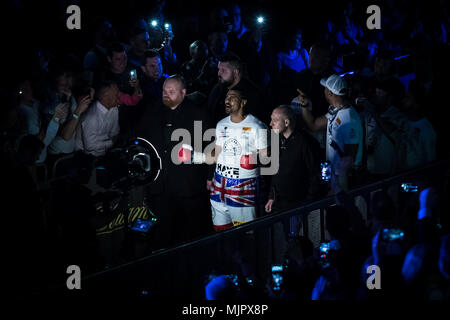 London, UK. 5th May, 2018. Bellew vs Haye heavyweight boxing rematch at The O2. Credit: Guy Corbishley/Alamy Live News