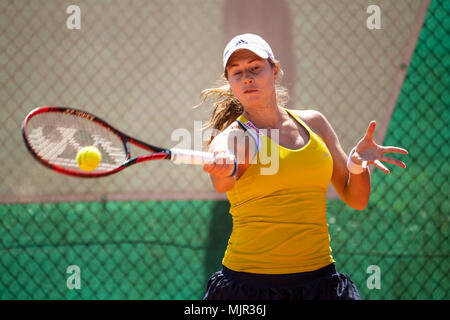 Karlsruhe, Deutschland. 06th May, 2018. Stefanie Voegele (SUI/TCR). GES/Tennis/Bundesliga: TEC Waldau Stuttgart, 06.05.2018 | usage worldwide Credit: dpa/Alamy Live News Stock Photo