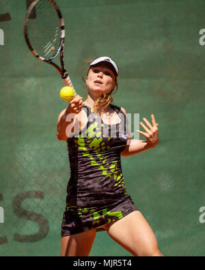 Karlsruhe, Deutschland. 06th May, 2018. Anne Schaefer (GER/TCR). GES/Tennis/Bundesliga: TEC Waldau Stuttgart, 06.05.2018 | usage worldwide Credit: dpa/Alamy Live News Stock Photo