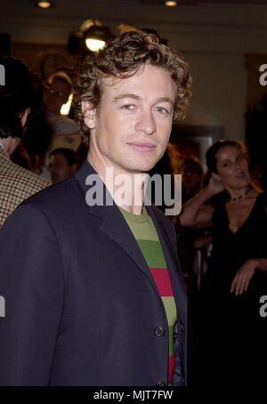 Nov 06, 2000; Los Angeles, CA, USA;  'Red Planet 1e'  was held at the Westwood  Village Theatre in Los Angeles Simon Baker Baker.Simon.13.jpgBaker.Simon.13  Event in Hollywood Life - California,  Red Carpet Event, Vertical, USA, Film Industry, Celebrities,  Photography, Bestof, Arts Culture and Entertainment, Topix Celebrities fashion /  from the Red Carpet-1994-2000, one person, Vertical, Best of, Hollywood Life, Event in Hollywood Life - California,  Red Carpet and backstage, USA, Film Industry, Celebrities,  movie celebrities, TV celebrities, Music celebrities, Photography, Bestof, Arts Cul Stock Photo