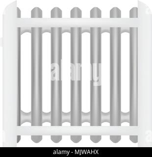 Oil battery icon, realistic style Stock Vector