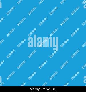 Toothpick pattern vector seamless blue Stock Vector