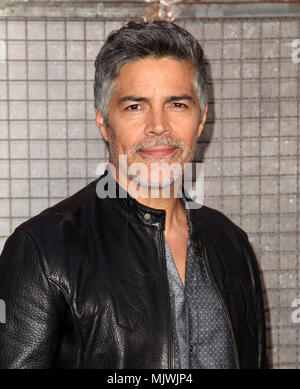 Celebrities attend 'Rampage' film premiere at the Microsoft Theater.  Featuring: Esai Morales Where: Los Angeles, California, United States When: 05 Apr 2018 Credit: Brian To/WENN.com Stock Photo
