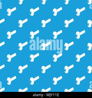 Sledgehammer pattern vector seamless blue Stock Vector