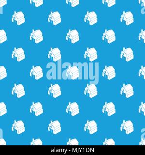 Smithy pattern vector seamless blue Stock Vector