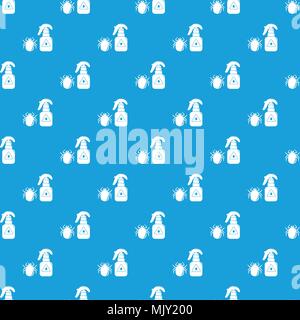 Spray pattern vector seamless blue Stock Vector