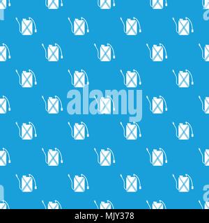 Pest control pattern vector seamless blue Stock Vector