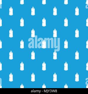 Welding cylinder pattern vector seamless blue Stock Vector