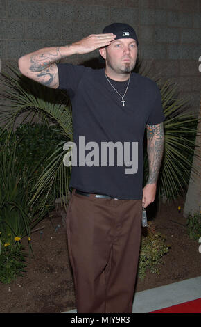 Fred Durst arrives at the 2002 Fox Billboard Music Awards held at the ...