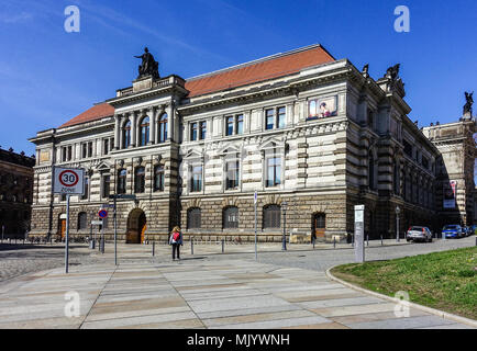 Albertinum, Dresden, Saxony, Germany Stock Photo