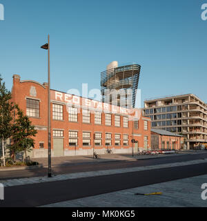 View on the Red Star Line museum in the city of Antwerp, Belgium. Stock Photo