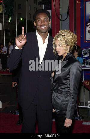 Kobe Bryant and wife arriving at the Rush Hour premiere  at the Chinese Theatre in Los Angeles  July 27, 2001            -            BryantKobe wife01.JPG           -              BryantKobe wife01.JPGBryantKobe wife01  Event in Hollywood Life - California,  Red Carpet Event, Vertical, USA, Film Industry, Celebrities,  Photography, Bestof, Arts Culture and Entertainment, Topix Celebrities fashion /  from the Red Carpet-, Vertical, Best of, Hollywood Life, Event in Hollywood Life - California,  Red Carpet , USA, Film Industry, Celebrities,  movie celebrities, TV celebrities, Music celebrities, Stock Photo