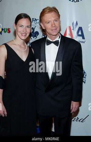 David Caruso and wife arriving at the Carousel of Hope which