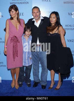Michel Comte  with wife, son and Helena Christensen arriving at the Celebrity, fashion Photography and Philanthropy, Michl Comte Gala for the Water foundation at ACE Gallety in Beverly Hills, Los Angeles. February 25, 2004.          -            ComteMichel Christensen014.JPG           -              ComteMichel Christensen014.JPGComteMichel Christensen014  Event in Hollywood Life - California,  Red Carpet Event, Vertical, USA, Film Industry, Celebrities,  Photography, Bestof, Arts Culture and Entertainment, Topix Celebrities fashion /  from the Red Carpet-, Vertical, Best of, Hollywood Life,  Stock Photo