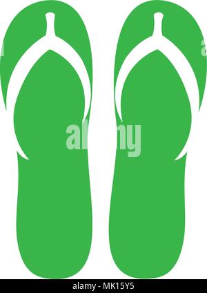 Flips flops icon Stock Vector