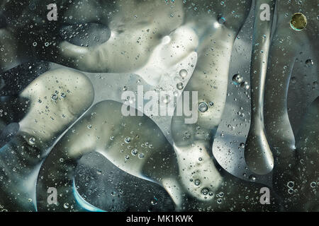 abstract background of spots circles on the water Stock Photo