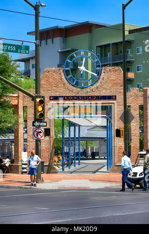 Ronstadt Transit Center on Congress/6th in downtown Tucson AZ Stock Photo