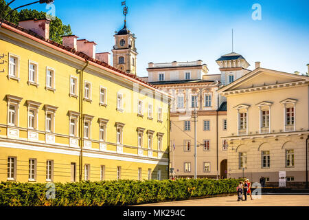 Vilnius University. Vilnius University is the oldest university in the Baltic states and one of the oldest in Eastern Europe. Stock Photo