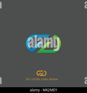 Letter logo design, elegant logo for your business, initial for your company name. vector icons. Stock Vector