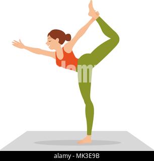 Standing Yoga Pose Images – Browse 13 Stock Photos, Vectors, and