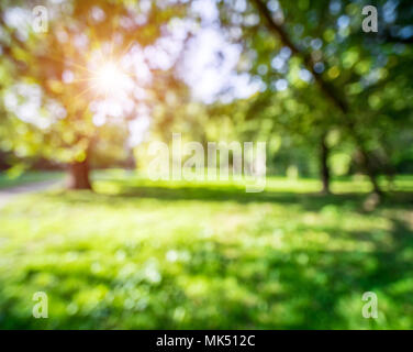 Bokeh nature background Stock Photo - Alamy