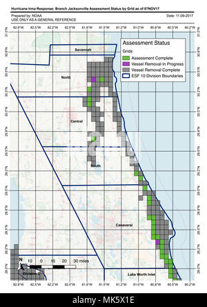 Hurricane Irma 2017 chart documents Florida emergency management ...