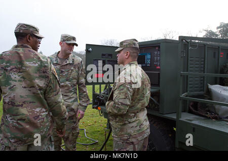 U S Army Spc Marcos Martinez And Staff Sgt Roger Owens Both Assigned To Viper Company 1 26 Infantry 101st Airborne Division Air Assault With The East Africa Response Force Earf Prepare Equipment Before