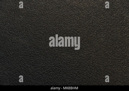 The texture of the black plastic ribbed surface Stock Photo