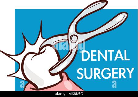 Dental surgery. Dental clinic logotype concept icon. Stock Vector