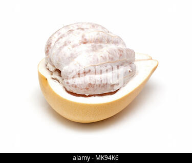 Pomelo or Chinese grapefruit isolated on white background Stock Photo