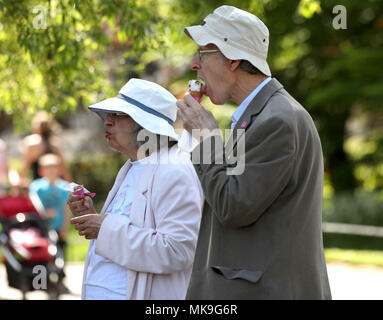 hot weather Regents Park Stock Photo - Alamy