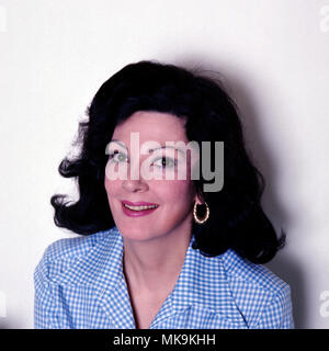 Anna Moffo, amerikanische Opernsängerin, USA 1980. American opera singer Anna Moffo, USA 1980. Stock Photo