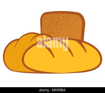 Bakery colorful goods design for your logo or other use Stock Vector