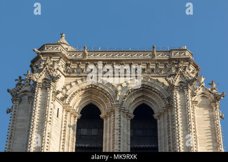 cathedral of Notre-Dame de Paris , France Stock Photo