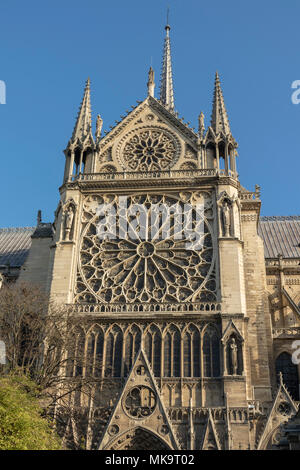 cathedral of Notre-Dame de Paris , France Stock Photo