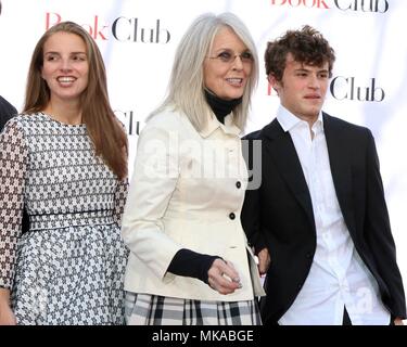 LOS ANGELES - MAY 6: Dexter Keaton, Diane Keaton, Duke Keaton at the