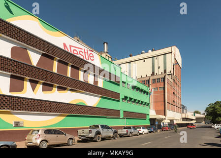 ESTCOURT, SOUTH AFRICA - MARCH 21, 2018: The Factory of the Nestle company in Estcourt in the Kwazulu-Natal Province Stock Photo