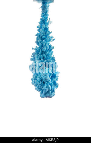 color splashes of ink Stock Photo