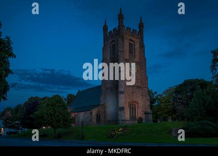 The Church of St Edmund in Sedgefield, County Durham, UK Stock Photo