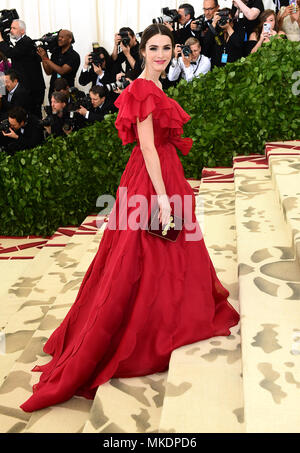 Bee Shaffer attending the Metropolitan Museum of Art Costume Institute Benefit Gala 2018 in New York, USA. Stock Photo