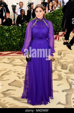 Princess Beatrice of York attending the Metropolitan Museum of Art