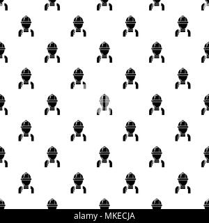 Man mechanic pattern vector seamless Stock Vector