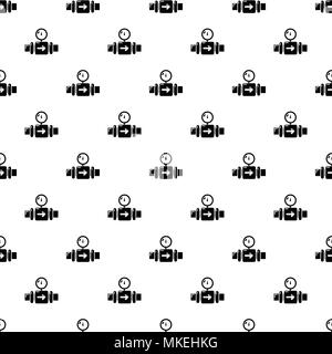 Pressure sensor pattern vector seamless Stock Vector