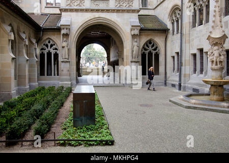 Fraumünster Church in Zurich, Switzerland, Europe Stock Photo